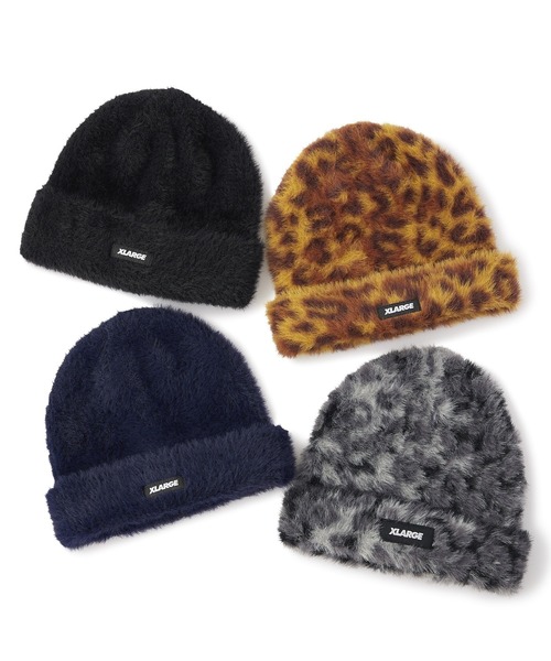 プレゼントに最適 大人気 XLARGE MOHAIR KNIT CAP もこもこ感◎ MOHAIR KNIT CAP(ニットキャップ/ビーニー)|XLARGE