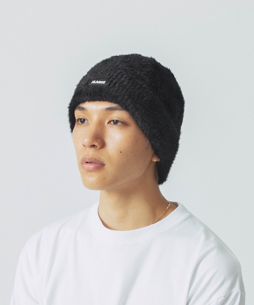 プレゼントに最適 大人気 XLARGE MOHAIR KNIT CAP もこもこ感◎ MOHAIR KNIT CAP(ニットキャップ/ビーニー)|XLARGE