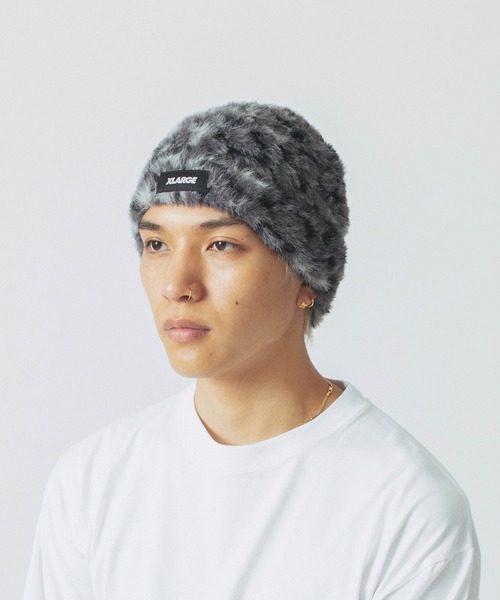 プレゼントに最適 大人気 XLARGE MOHAIR KNIT CAP もこもこ感◎ MOHAIR KNIT CAP（ニットキャップ/ビーニー）｜XLARGE