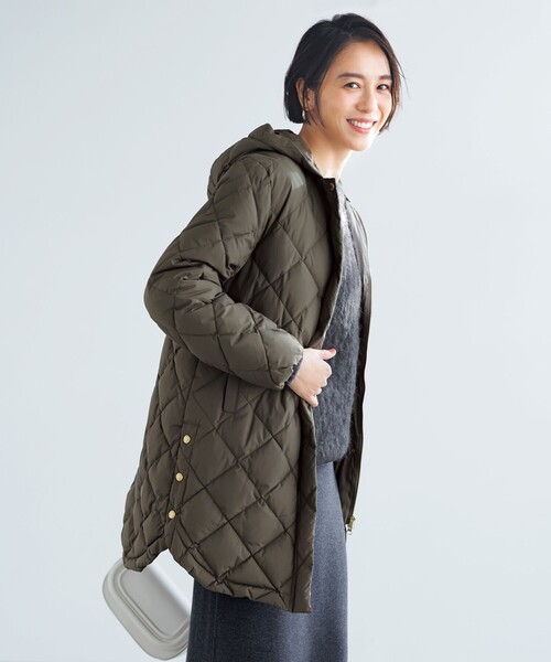 UNFILO（アンフィーロ）の「アルパカシャギー ロングニット（ニット/セーター・レディース・ライトグレー系/ホワイト系/グレー系/ネイビー系・SMALL/MEDIUM）」の15枚目の写真