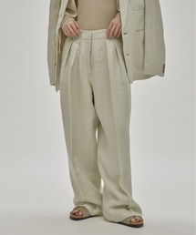 TODAYFUL | 【TODAYFUL/トゥデイフル】Tuck Linen Trousers/タックリネントラウザーズパンツ(スラックス)