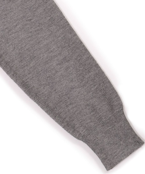 TOKYO SHIRTS（トウキョウシャツ）の「フリルネック ニットプルオーバー（ニット/セーター・レディース・グレー/オフホワイト/ワインレッド/モカ・M/L）」の13枚目の写真