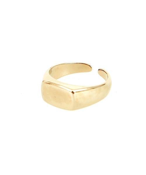 セール】an meets zakka フリーサイズシグネットリング / 指輪 メンズ