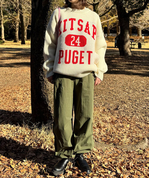 CIAOPANIC（チャオパニック）の「【UNESS/ユーネス】ワイドパラシュートパンツ（その他パンツ・レディース・カーキ・MEDIUM/SMALL）」の5枚目の写真