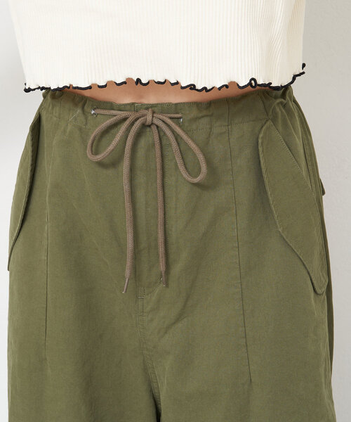 CIAOPANIC（チャオパニック）の「【UNESS/ユーネス】ワイドパラシュートパンツ（その他パンツ・レディース・カーキ・MEDIUM/SMALL）」の18枚目の写真