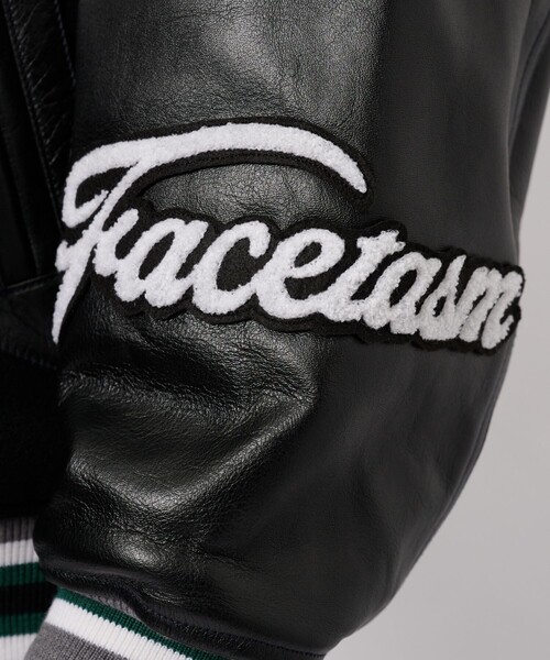 FACETASM（ファセッタズム）の「【FACETASM/ファセッタズム】PATCHED STADIUM JACKET（その他アウター・メンズ・ブルー/ブラック・4）」の19枚目の写真