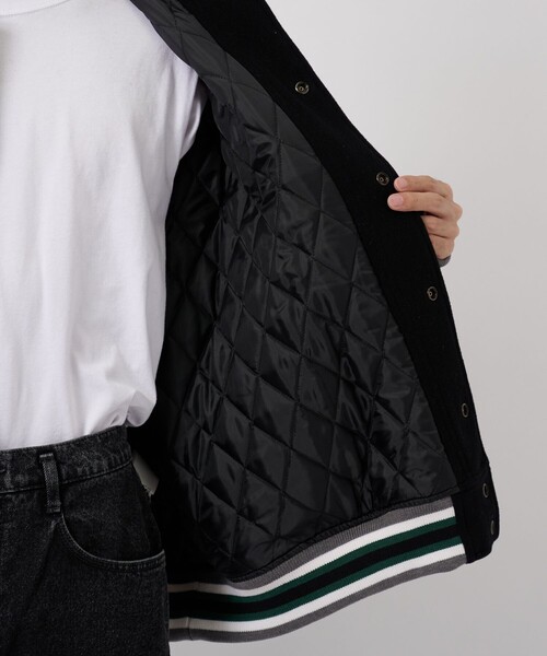 FACETASM（ファセッタズム）の「【FACETASM/ファセッタズム】PATCHED STADIUM JACKET（その他アウター・メンズ・ブルー/ブラック・4）」の17枚目の写真