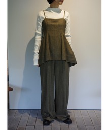 サロペット・オーバーオール・オールインワン CLANE PEPLUM BUSTIER ALL IN ONE mix CLANE】PEPLUM BUSTIER ALL IN ONE/GARAGE OF GOOD CLOTHING
