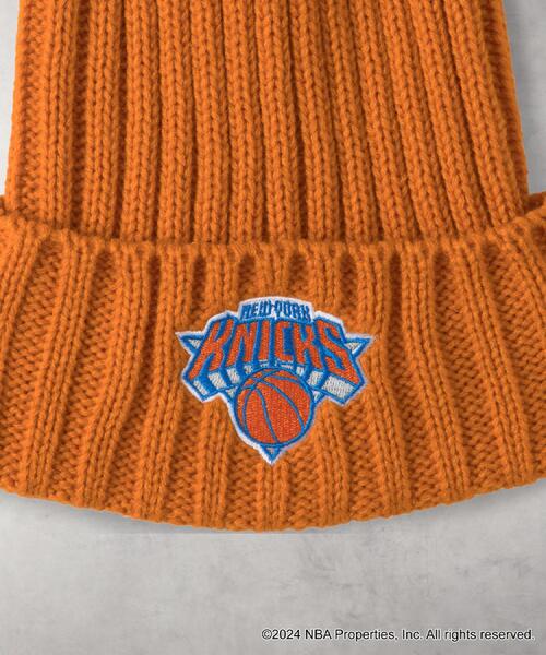 Right-on(ライトオン)の「NBA(エヌビーエー)【メンズ】チームカラーニットワッチ(ニットキャップ/ビーニー・メンズ・オレンジ/ブラック・フリー)」の10枚目の写真