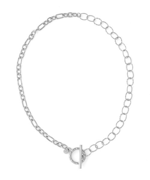 ANEMONE(アネモネ)の「【ステンレス】コンビチェーンマンテルネックレス(ネックレス・レディース・シルバー・FREE)」の2枚目の写真