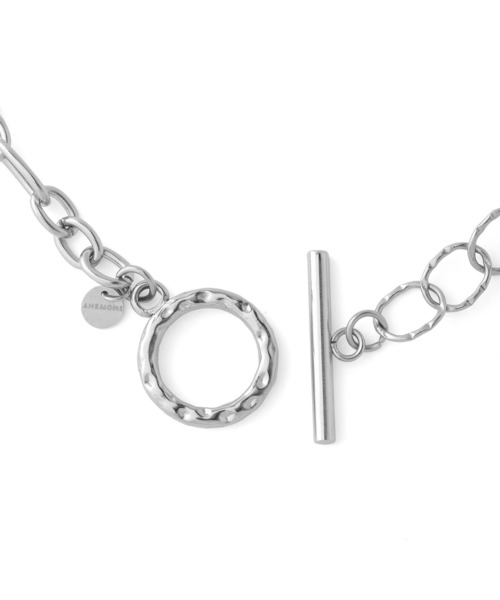 ANEMONE(アネモネ)の「【ステンレス】コンビチェーンマンテルネックレス(ネックレス・レディース・シルバー・FREE)」の4枚目の写真