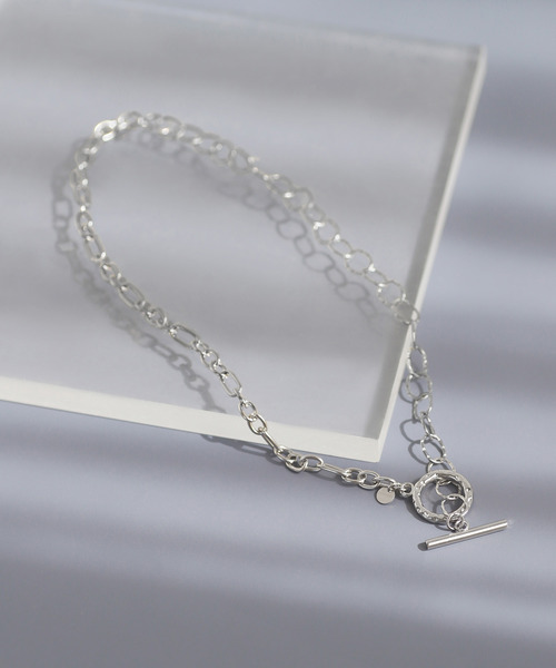 ANEMONE(アネモネ)の「【ステンレス】コンビチェーンマンテルネックレス(ネックレス・レディース・シルバー・FREE)」の7枚目の写真