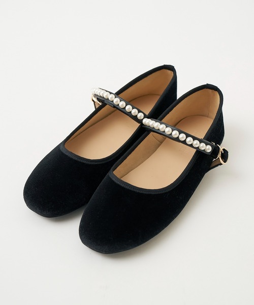 one after another NICE CLAUP(ワンアフターアナザーナイスクラップ)の「3wayカスタムバレエシューズ(バレエシューズ・レディース・アイボリー/ブラック/ブラック系その他・S/M/L)」の20枚目の写真