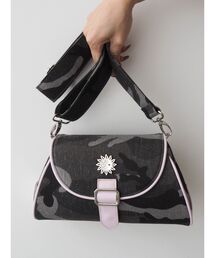 EVRIS | カモフラパイピイングショルダーBAG(ショルダーバッグ)