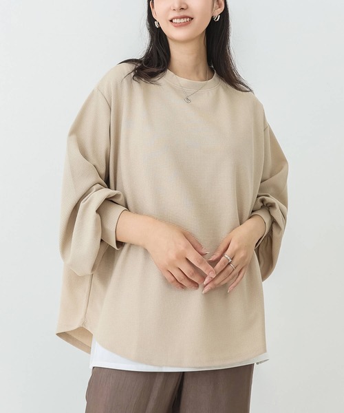 セール】カットソー トップス スウェット レディース 秋 冬 長袖