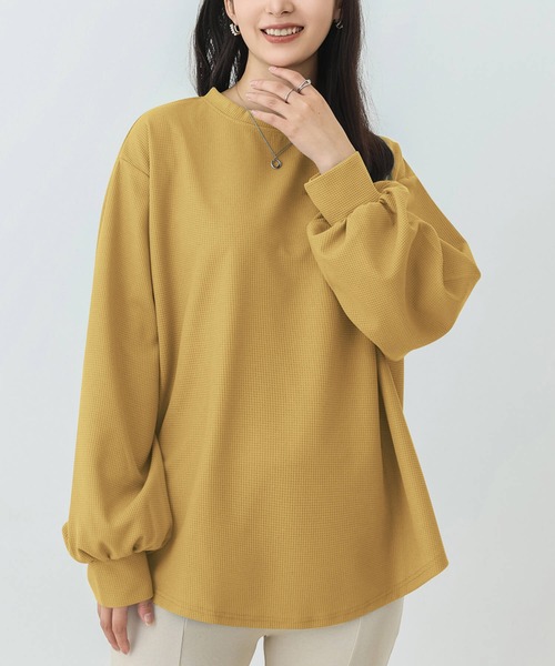 セール】カットソー トップス スウェット レディース 秋 冬 長袖