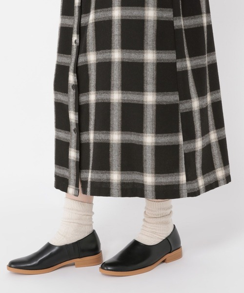 セール】チェックシャツワンピース[プチサイズあり]（ワンピース