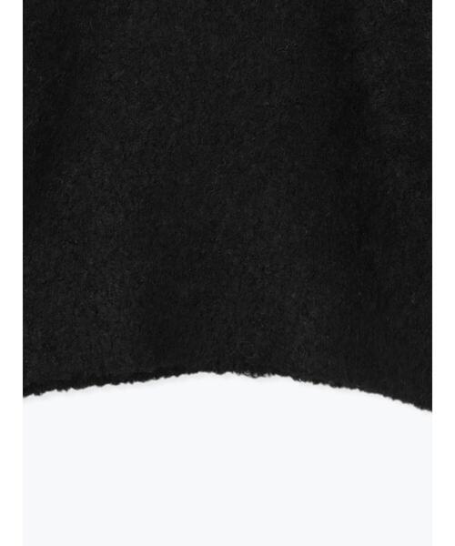 Samansa Mos2（サマンサ モスモス）の「【マシンウォッシャブル】ブークレロゴニット（ニット/セーター・レディース・グレー/ブラック/ベージュ/グリーン・F）」の18枚目の写真