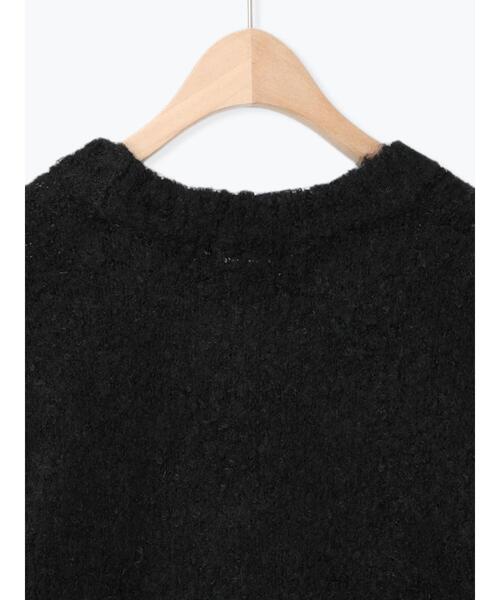 Samansa Mos2（サマンサ モスモス）の「【マシンウォッシャブル】ブークレロゴニット（ニット/セーター・レディース・グレー/ブラック/ベージュ/グリーン・F）」の19枚目の写真