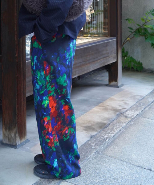 JOURNAL STANDARD LUXE（ジャーナルスタンダード　ラックス）の「Cu/Rローンフラワー イージーパンツ（その他パンツ・レディース・コバルトブルー・FREE）」の7枚目の写真