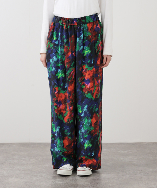 JOURNAL STANDARD LUXE（ジャーナルスタンダード　ラックス）の「Cu/Rローンフラワー イージーパンツ（その他パンツ・レディース・コバルトブルー・FREE）」の10枚目の写真