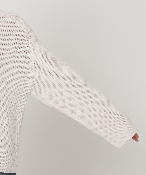 新品タグ付き plage paper yarnプルオーバー 新品タグ付き plage paper yarnプルオーバー 新品タグ付き plage paper