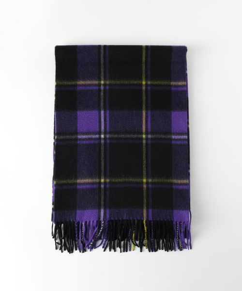 Joshua Ellis(ジョシュア エリス) Modern Tartan Muffler 70x200