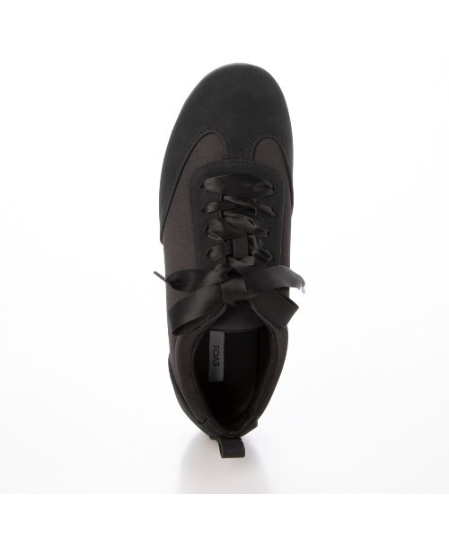 EVOL(イーボル)の「【軽量・柔らかい】レースアップスニーカー IY5717(スニーカー・レディース・ブラック/ベージュ/グレー/ブラウン/ダークグレー・22.5cm/23.0cm/23.5cm/24.0cm/24.5cm/25.0cm)」の9枚目の写真