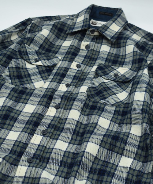 セール】【ヴィンテージ古着】80's Grizzly チェック柄シャツ