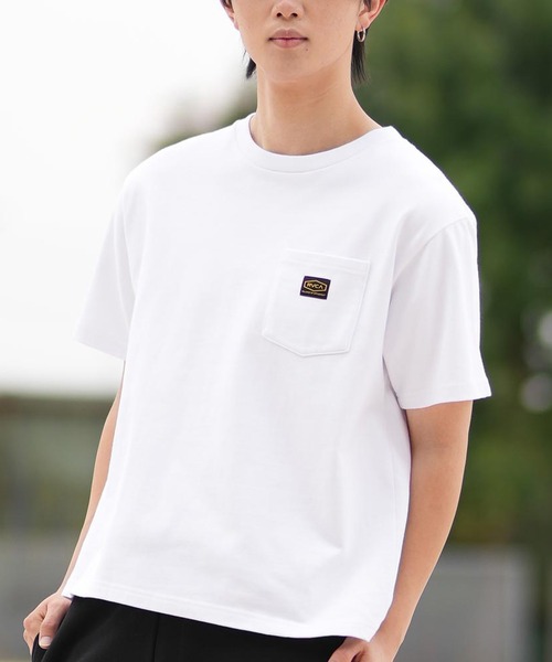 RVCA(ルーカ)の「RVCA/ルーカ 半袖Tシャツ ポケット BF041-262(Tシャツ/カットソー・メンズ・スミクロ/ブラック/ホワイト・L/M/S)」の2枚目の写真