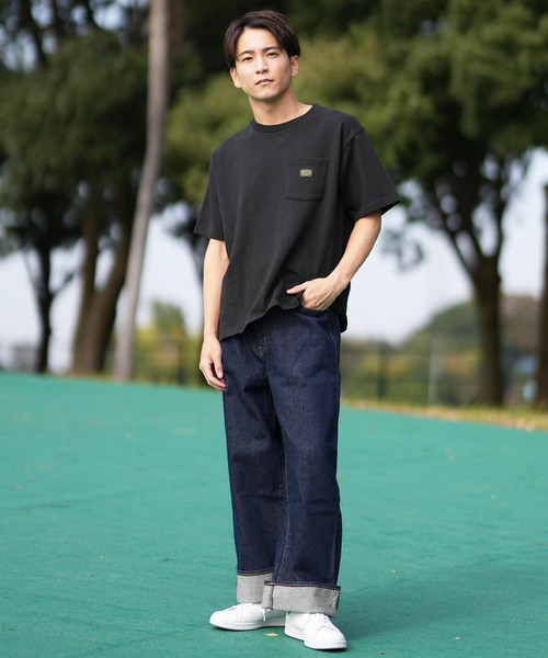 RVCA(ルーカ)の「RVCA/ルーカ 半袖Tシャツ ポケット BF041-262(Tシャツ/カットソー・メンズ・スミクロ/ブラック/ホワイト・L/M/S)」の16枚目の写真