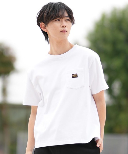 RVCA(ルーカ)の「RVCA/ルーカ 半袖Tシャツ ポケット BF041-262(Tシャツ/カットソー・メンズ・スミクロ/ブラック/ホワイト・L/M/S)」の4枚目の写真