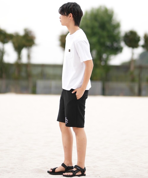 RVCA(ルーカ)の「RVCA/ルーカ 半袖Tシャツ ポケット BF041-262(Tシャツ/カットソー・メンズ・スミクロ/ブラック/ホワイト・L/M/S)」の9枚目の写真