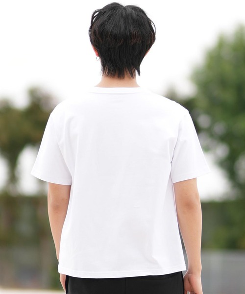 RVCA(ルーカ)の「RVCA/ルーカ 半袖Tシャツ ポケット BF041-262(Tシャツ/カットソー・メンズ・スミクロ/ブラック/ホワイト・L/M/S)」の6枚目の写真