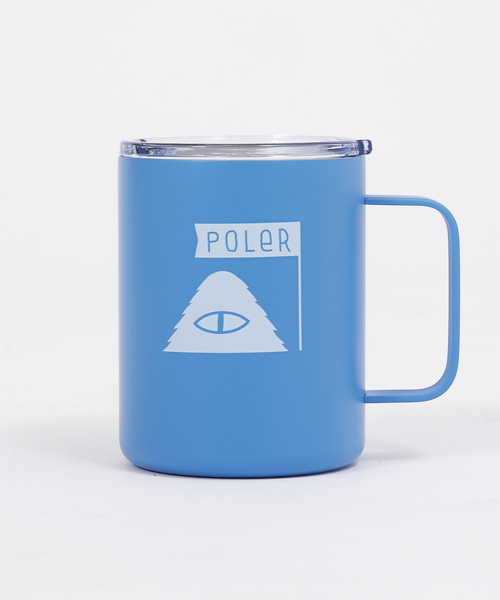 POLeR(ポーラー)の「【POLeR/ポーラー】 真空断熱構造マグカップ(グラス/マグカップ/タンブラー・メンズ・ブルー/ホワイト・フリー)」の5枚目の写真