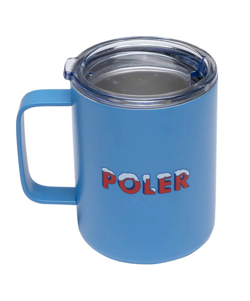 POLeR(ポーラー)の「【POLeR/ポーラー】 真空断熱構造マグカップ(グラス/マグカップ/タンブラー・メンズ・ブルー/ホワイト・フリー)」の4枚目の写真