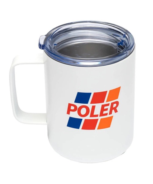 POLeR(ポーラー)の「【POLeR/ポーラー】 真空断熱構造マグカップ(グラス/マグカップ/タンブラー・メンズ・ブルー/ホワイト・フリー)」の2枚目の写真