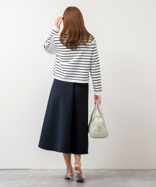 新品未使用 Ballsey♡フレアスカート ボールジィ Ballsey スライミーサテン ギャザーフレアスカート