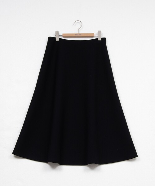 【美品】NOLLEY'S ウォッシャブルエアボールフレアスカート 38 松葉☆別注サイズあり】ウォッシャブルエアボールフレアスカート