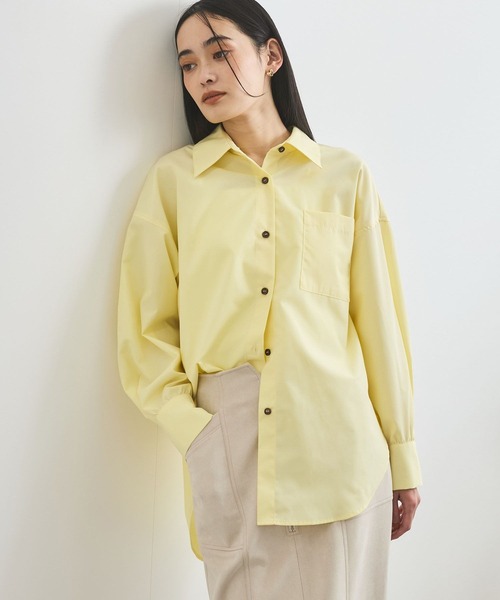 VIS(ビス)の「【2WAY】カシュクールシャツ【洗える】(シャツ/ブラウス・レディース・ブラック系その他/イエロー/ブルー系その他4・FREE)」の15枚目の写真