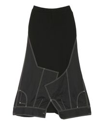 UN3D. | DENIM DETAIL DOCKING SK【セットアップ着用可能】(スカート)