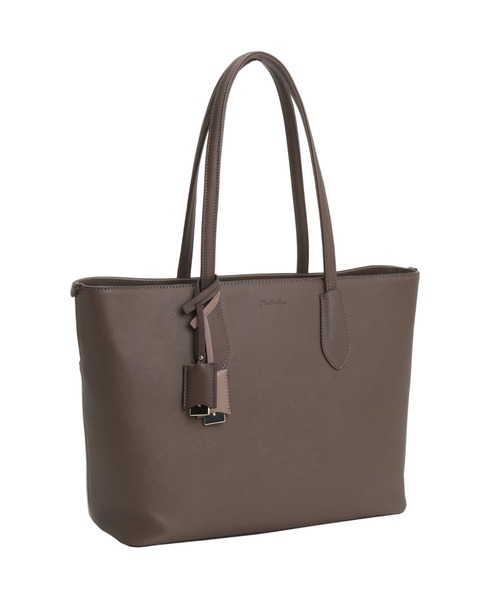 Jewelna Rose(ジュエルナローズ)の「リタ・トートバッグ A4サイズ 16146(トートバッグ・レディース・ブラック/ライトベージュ/スモークピンク/チャコール/バーガンディー・FREE)」の19枚目の写真