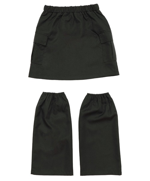 Bee des Bee(ビーデスビー)の「レッグウォーマー付きスカート(スカート・キッズ・ピンク/ラベンダー/アイボリー/ブラック・110cm/120cm/130cm/140cm/150cm/100cm)」の5枚目の写真