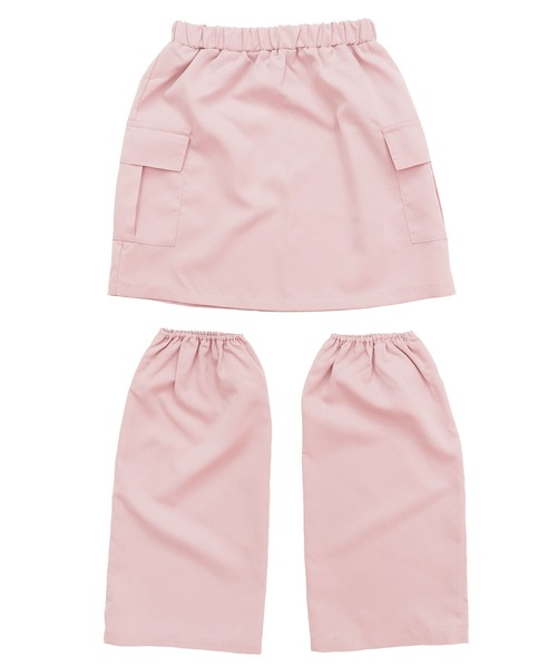 Bee des Bee(ビーデスビー)の「レッグウォーマー付きスカート(スカート・キッズ・ピンク/ラベンダー/アイボリー/ブラック・110cm/120cm/130cm/140cm/150cm/100cm)」の19枚目の写真