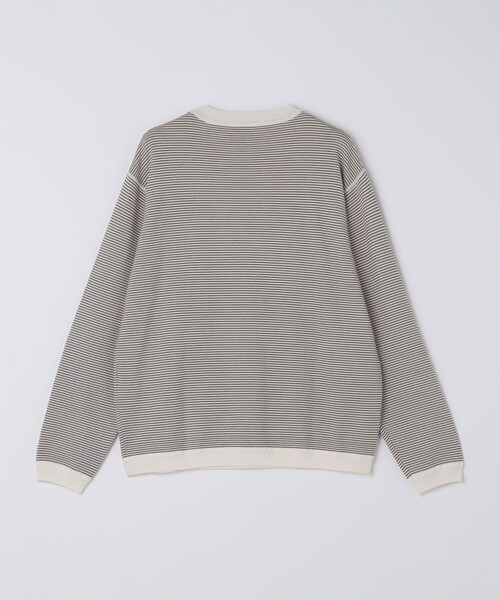 SHIPS(シップス)の「SHIPS:〈洗濯機可能〉14ゲージ マイクロボーダー ウール スウェット ニット(ニット/セーター・メンズ・グリーン/ネイビー/ブラウン・LARGE/MEDIUM/SMALL/X-LARGE)」の17枚目の写真