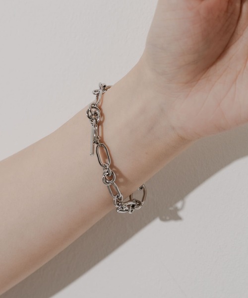 SMELLY（スメリー）の「ランダムチェーンマンテルブレスレット（ブレスレット・レディース・シルバー・-）」の2枚目の写真