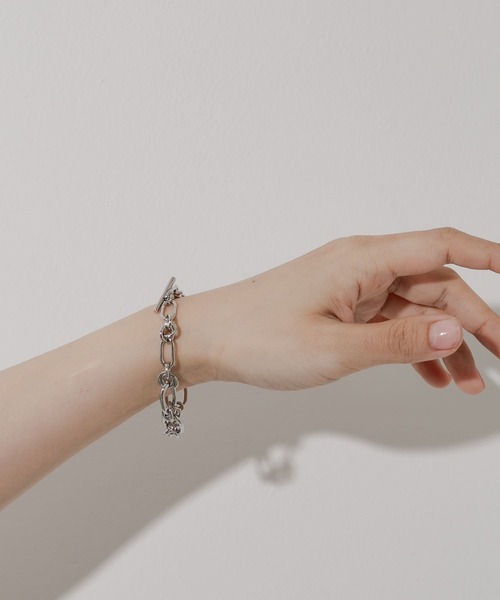 SMELLY（スメリー）の「ランダムチェーンマンテルブレスレット（ブレスレット・レディース・シルバー・-）」の4枚目の写真