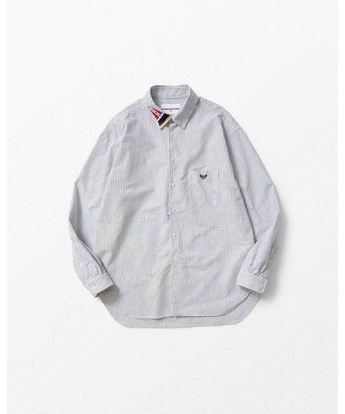 WHIZLIMITED(ウィズリミテッド)の「FLAG SHIRT(シャツ/ブラウス・メンズ・グレー/ブルー・LARGE/MEDIUM)」の2枚目の写真