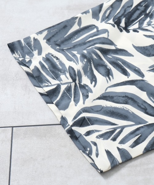 Starting Over(スターティングオーバー)の「leaf pattern open collar shirt short sleeve / リーフ柄 オープンカラー シャツ 半袖(シャツ/ブラウス・メンズ・ブルー/オフホワイト/オレンジ・M/L)」の5枚目の写真