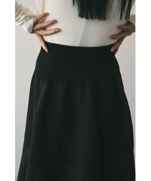 STYLEMIXER（スタイルミキサー）の「ドッキングコクーンスカート（スカート・レディース・レッド/ブラック・SMALL/MEDIUM）」の10枚目の写真